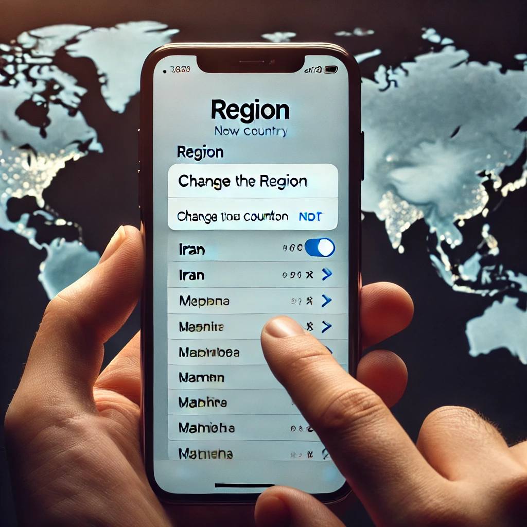 تغییر رجیون