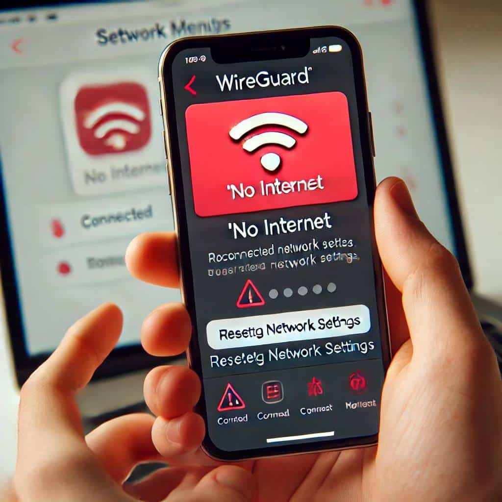 مشکل اتصال وایرگارد